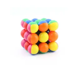 Colorful Magnetic Ball Cube 3D Puzzle Toy