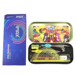 IMAX Geometric Box Set with Metal Tin Case