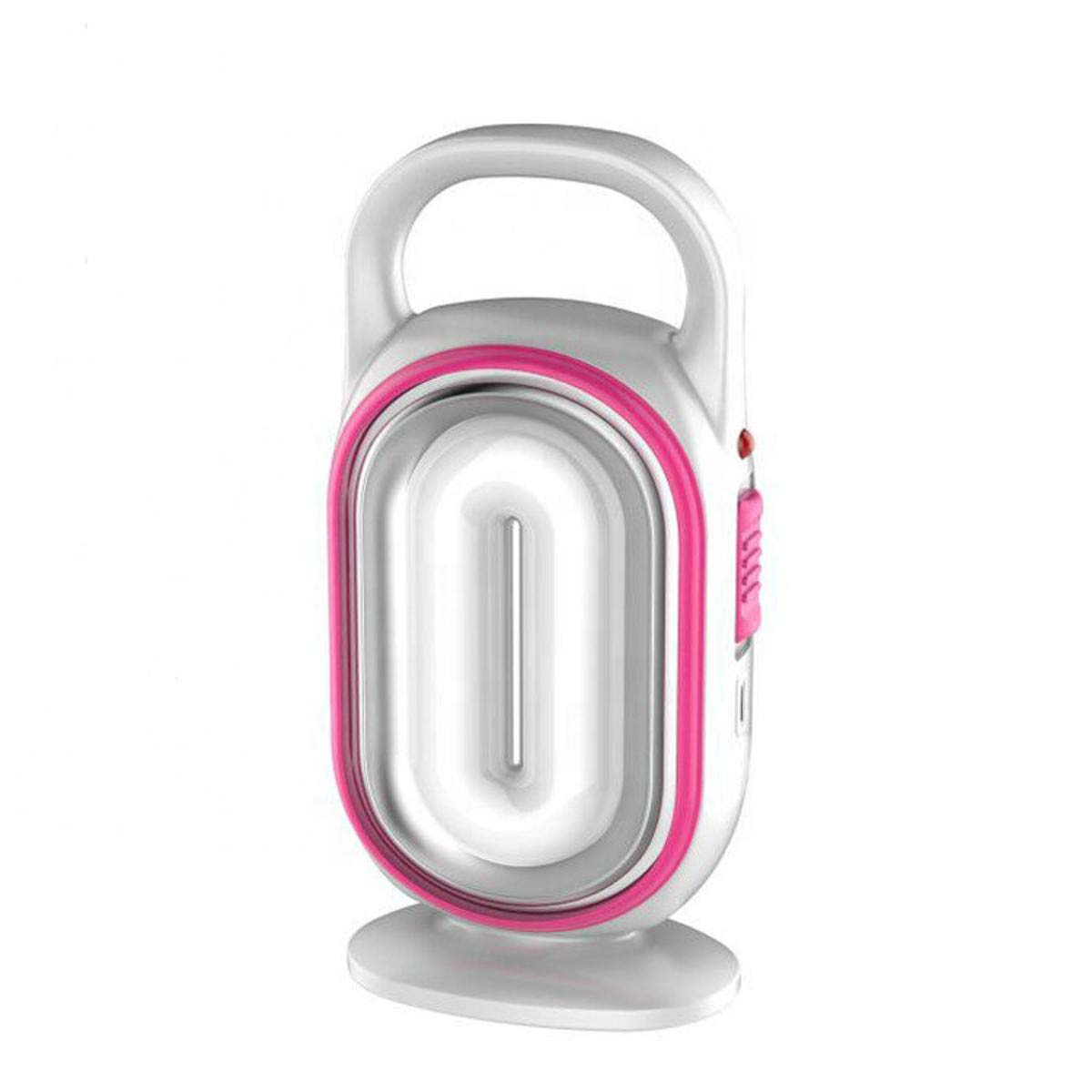 Portable Rechargeable LED Emergency Light (Pink)