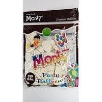 Monty Party Balloons Off-White / Cream (999)
