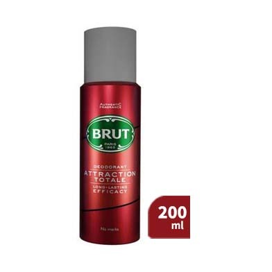 Brut Attraction Totale Deodorant Spray – Long-Lasting Fragrance for Men (200 ml)