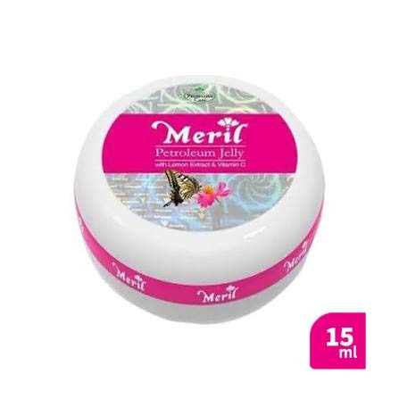 Meril Petroleum Jelly with Lemon Extract & Vitamin C – Protective Care (15 ml)