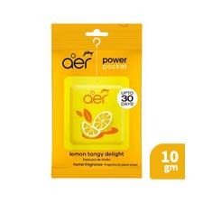 Godrej aer Power Pocket Bathroom Air Freshener – Lemon Tangy Delight (10 gm)