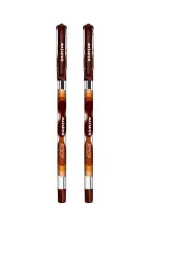 Matador Envy Ball Pen (Brown / Coffee Body) – 2 Pcs Set
