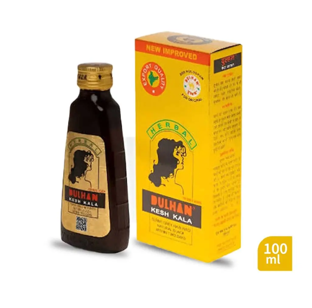 Dulhan Kesh Kala Herbal Hair Oil (100 ml) – Natural Black Shine for Grey Hair!