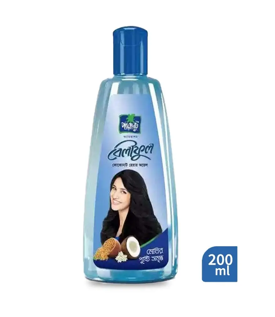 Parachute Advansed Beliphool Coconut Hair Oil (200 ml) – Light, Fragrant Oil for Thick & Shiny Hair!