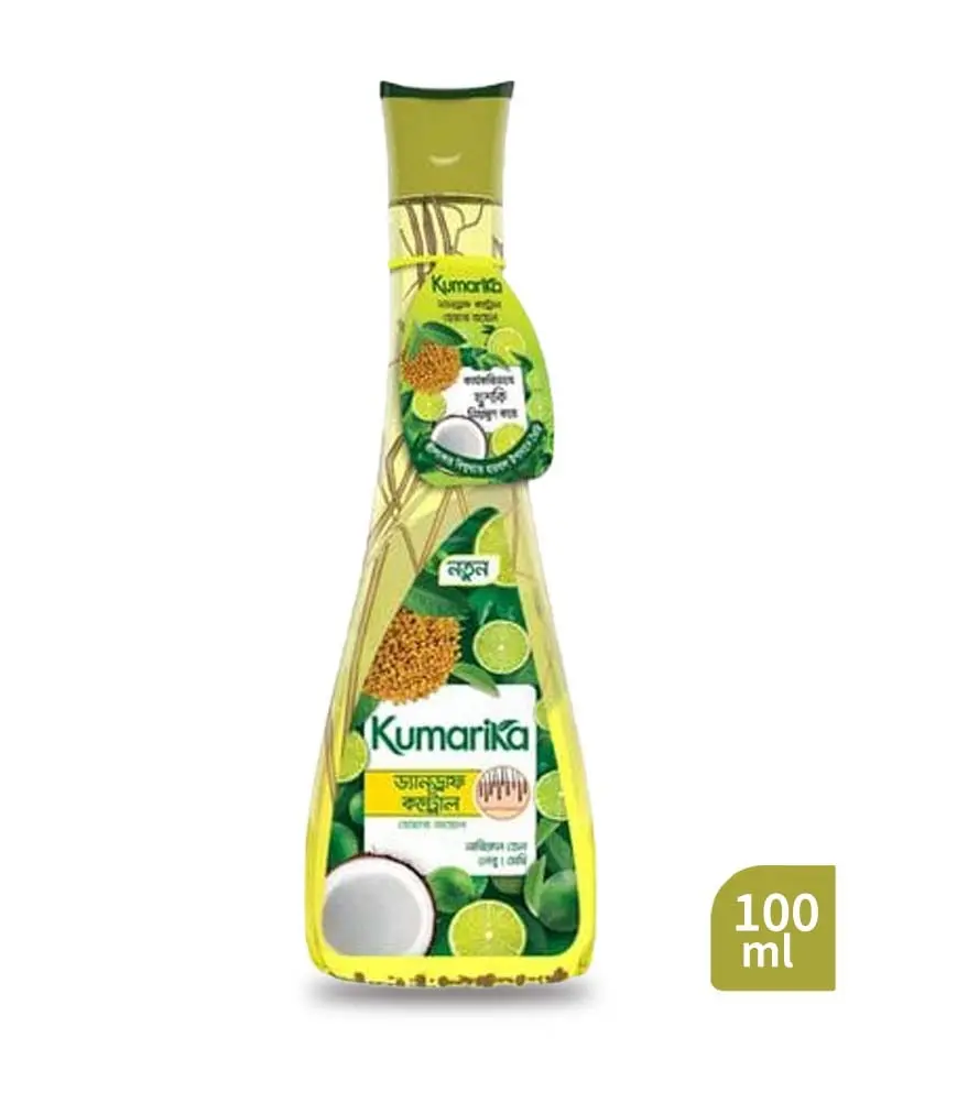 Kumarika Dandruff Control Hair Oil (100 ml) – Natural Herbal Care for a Dandruff-Free Scalp!