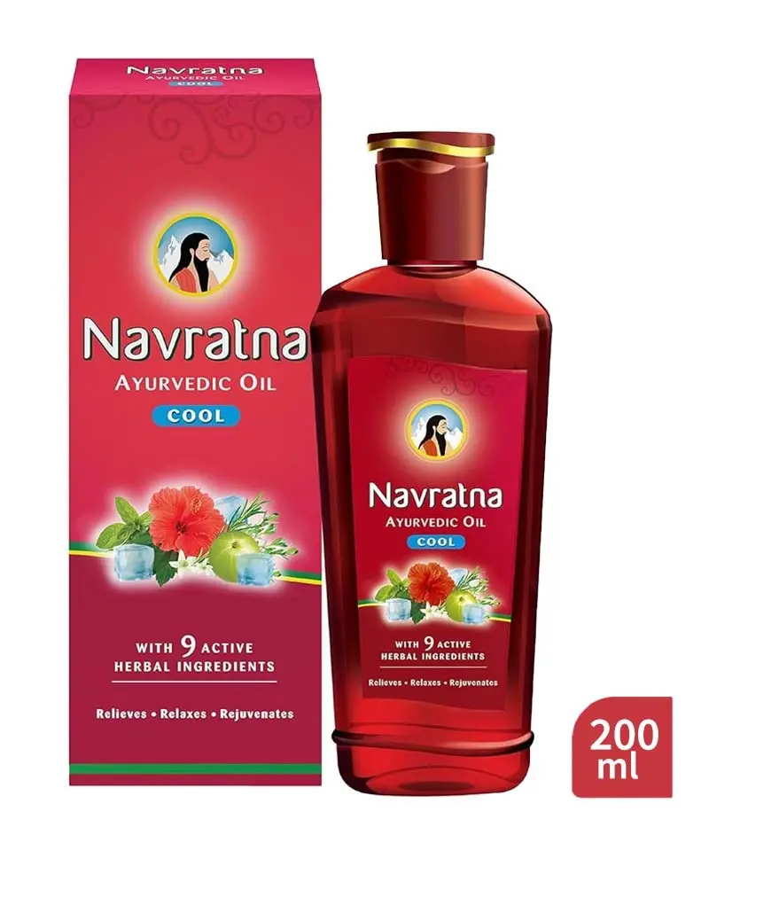 Himani Navratna Ayurvedic Cool Oil (200 ml) – Ultimate Stress Relief & Extra Cooling Value Pack!