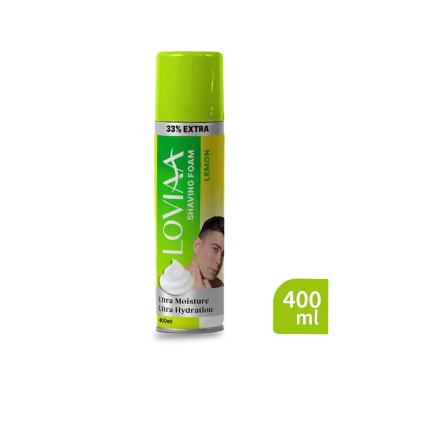 Loviaa Lemon Shaving Foam (400 ml)