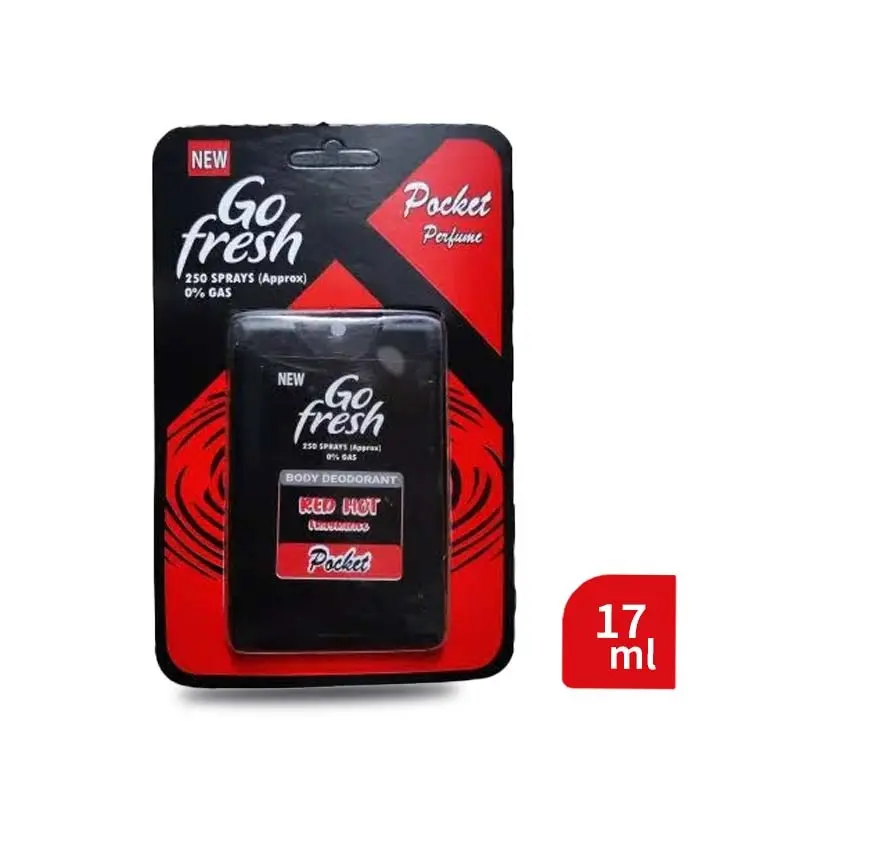 Go Fresh Red Hot Pocket Perfume & Body Deodorant (17 ml)