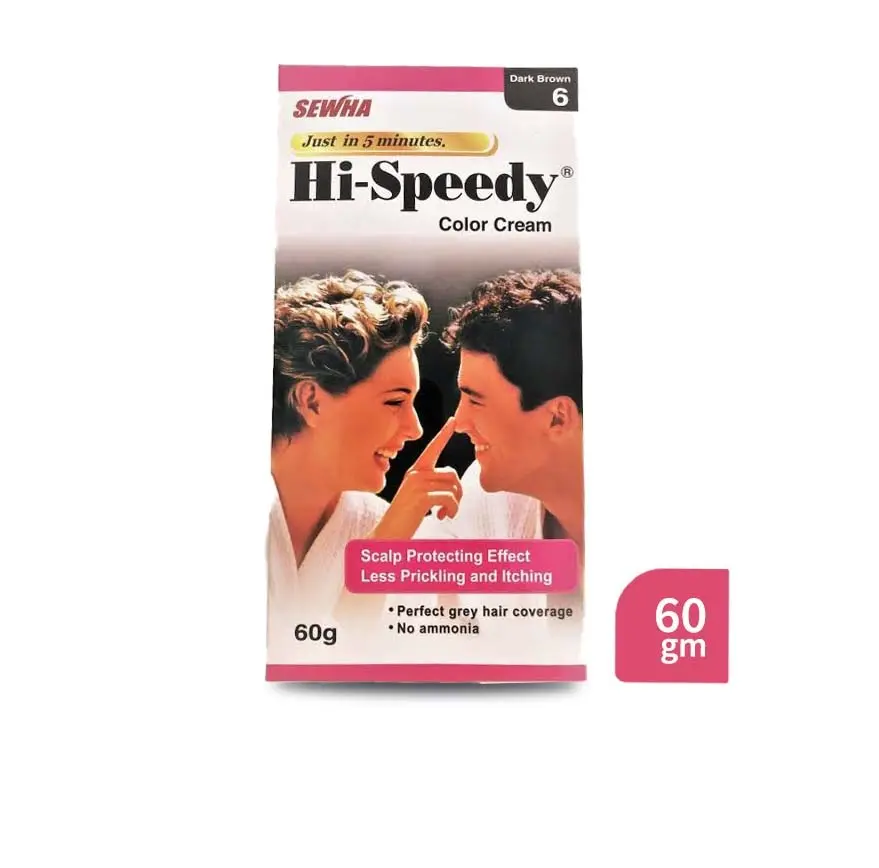 Sewha Hi-Speedy Black Hair Dye Powder 60g