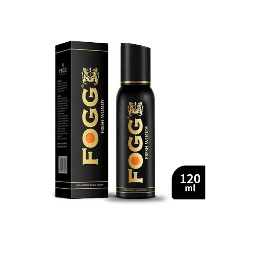 Fogg Fresh Woody Fragrance Body Spray for Men (120 ml)