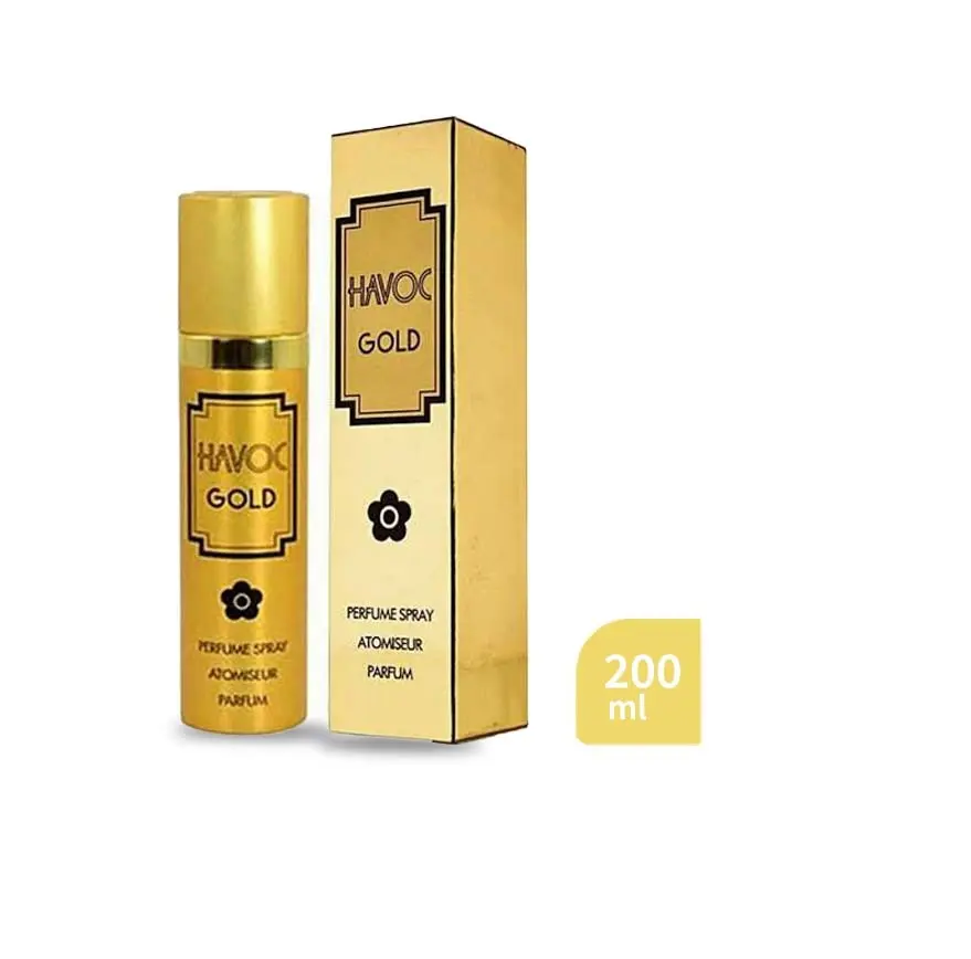 Havoc gold body spray 200ml