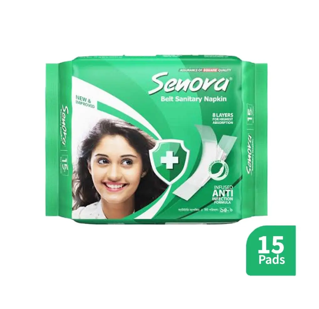 Senora Belt Sanitary Napkin (15 Pads)