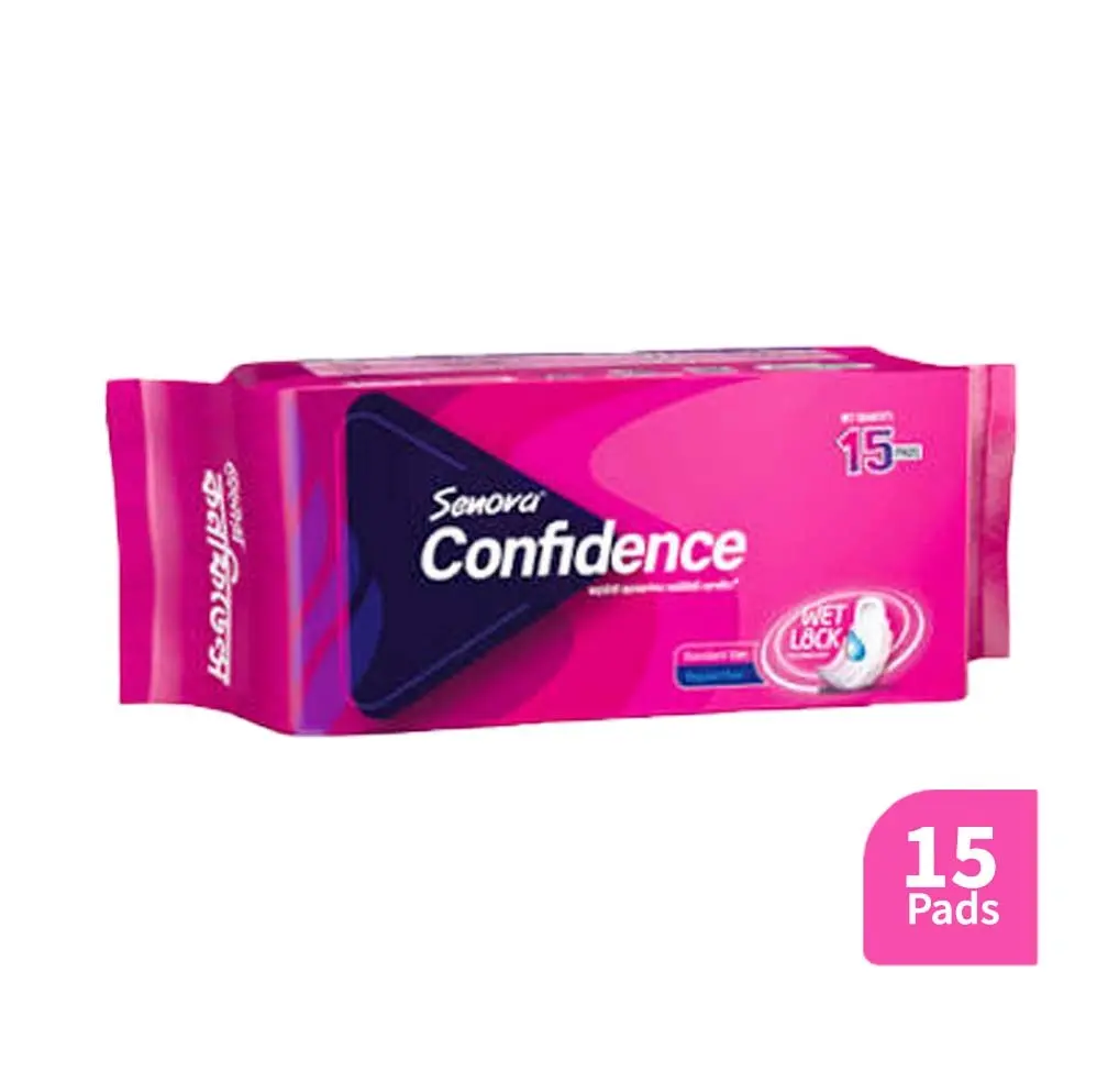 Senora Confidence Sanitary Napkin (15 Pads)