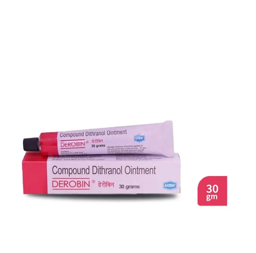 Derobin Compound Dithranol Ointment (30g)