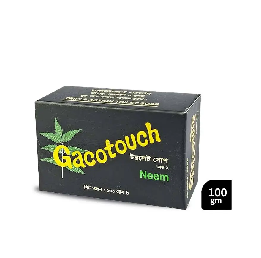 Gacotouch Neem Triple Action Toilet Soap (100g)