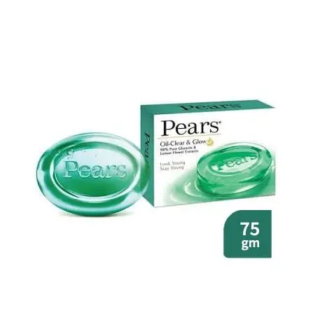 Pears Oil-Clear & Glow Soap (75 gm)