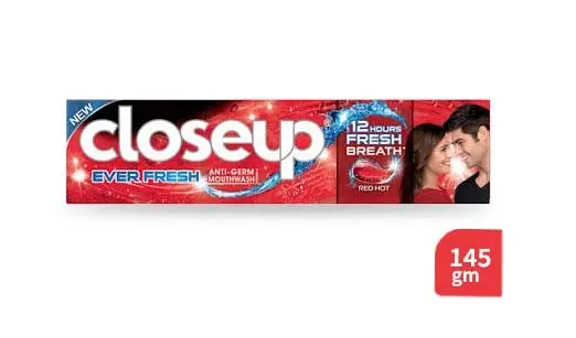 Closeup Red Hot Ever Fresh Toothpaste (145 gm)