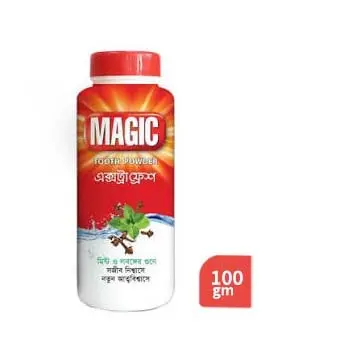 Magic Tooth Powder Extra Fresh (100 gm)