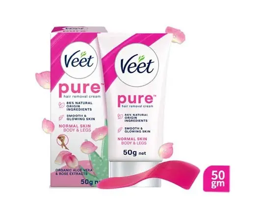 Veet Pure Hair Removal Cream Normal Skin (50 gm)
