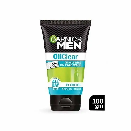 Garnier Men OilClear Deep Cleansing Icy Face Wash 100gm
