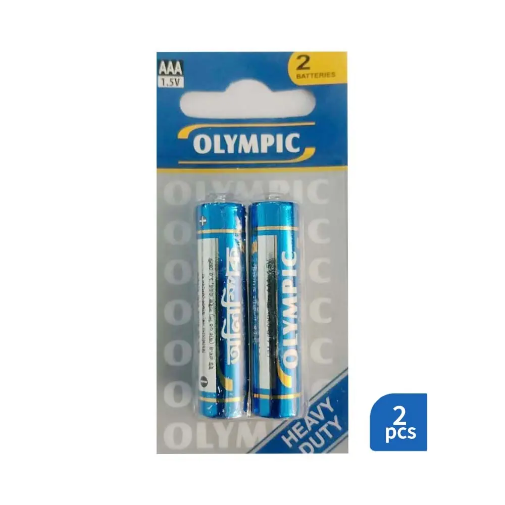 Olympic AAA Heavy Duty Battery 1.5V – 2 Pcs