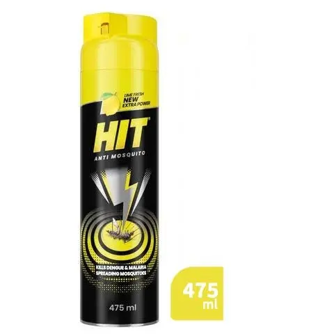 Black Hit Anti Mosquito Aerosol Spray (475ml)