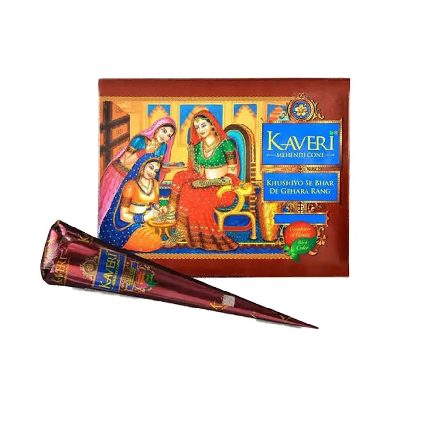 Kaveri Mehendi Cone – Premium Herbal Henna Cone for Dark & Beautiful Mehndi Designs
