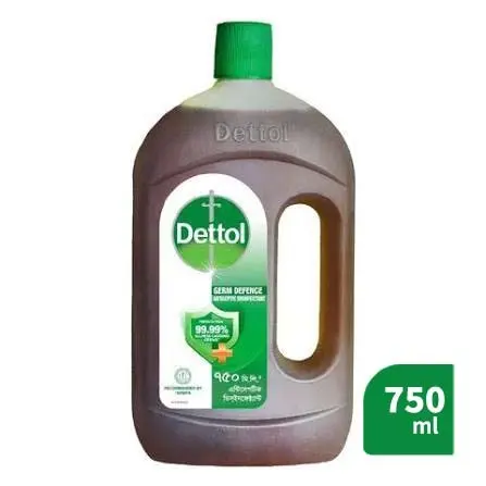 Dettol Germ Defence Antiseptic Disinfectant Liquid (750 ml)