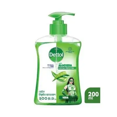 Dettol Liquid Hand Wash with Aloevera (200 ml)