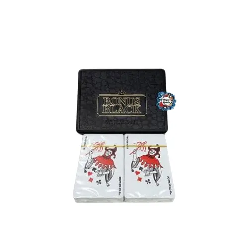 Bonus Black Playing Cards (2 Deck Set)