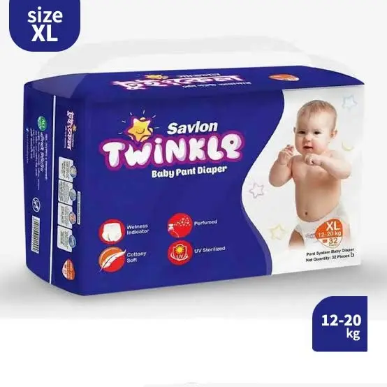 Savlon Twinkle Baby Pant Diaper Size XL (12-20 kg)