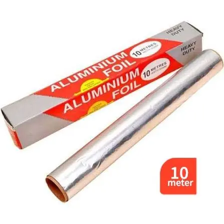 Heavy Duty Aluminium Foil Paper Roll (10 Metres)