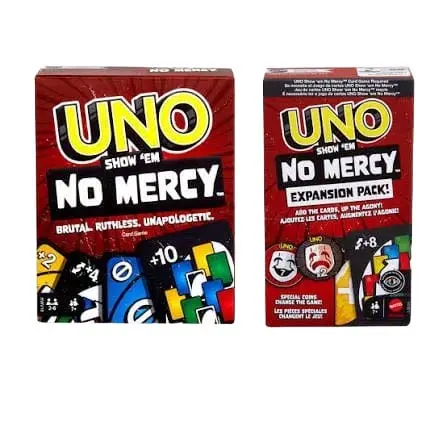 UNO No Mercy Expansion Pack Card Game