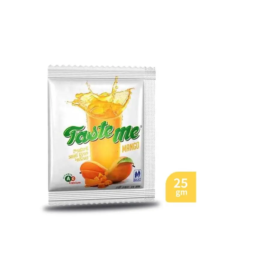 SMC Taste-Me Mango Instant Soft Drink Powder Sachet (25 gm)