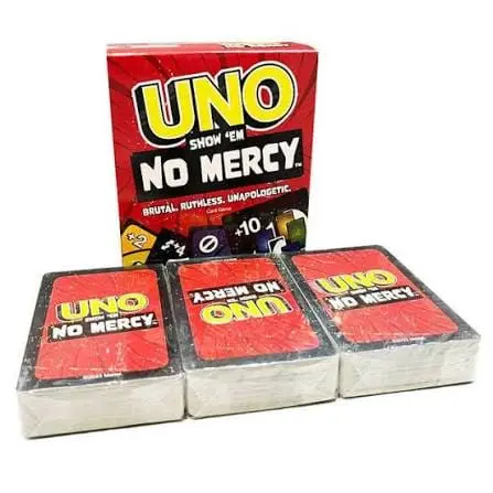 UNO Show 'Em No Mercy Card Game