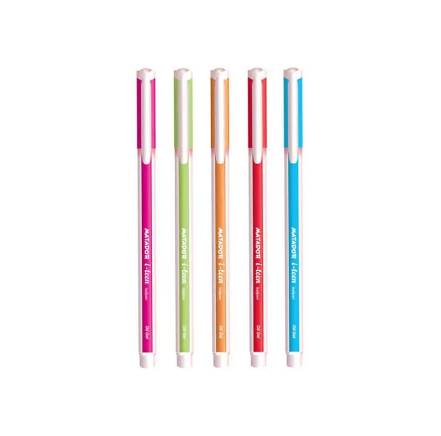 Matador i-teen Premium Oil Gel Ballpen Set (12 Pcs Pack)