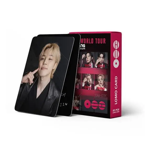 BTS World Tour Lomo Card Photo Set (55 Pcs)