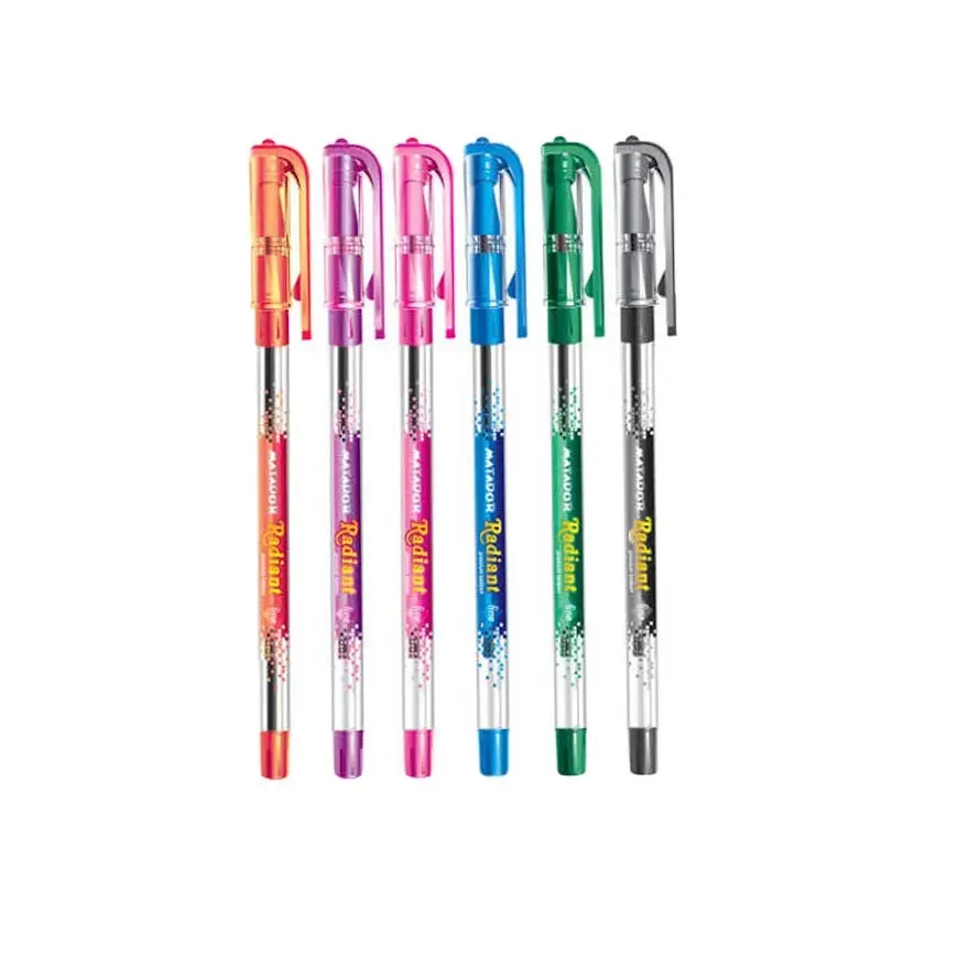 Matador Radiant Fine Ballpen Set (6 Pcs Pack)