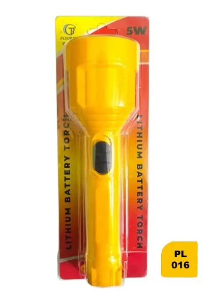 PLSUPREME PL-016 5W Lithium Battery Rechargeable Torch Light