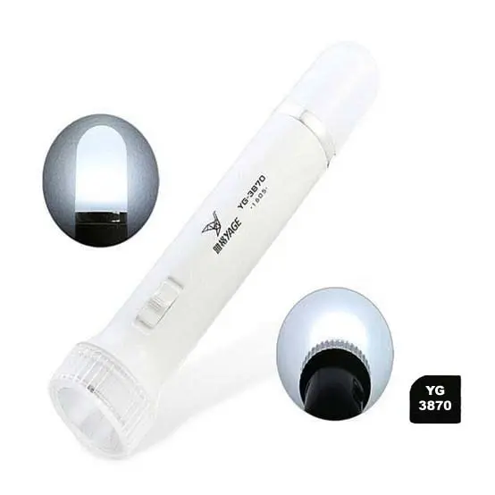 Yage YG-3870 Rechargeable LED Torch Light with Soft Tail Light