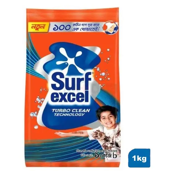 Surf Excel Detergent Powder - 1kg