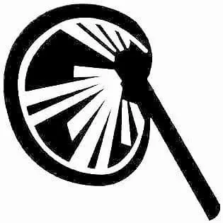 Traditional Plastic Hand Fan (হাতপাখা)