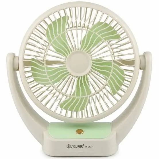 JYSUPER JY-2523 Rechargeable Desk Fan