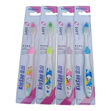 KinSan Kids Soft Toothbrush (Pack of 4)