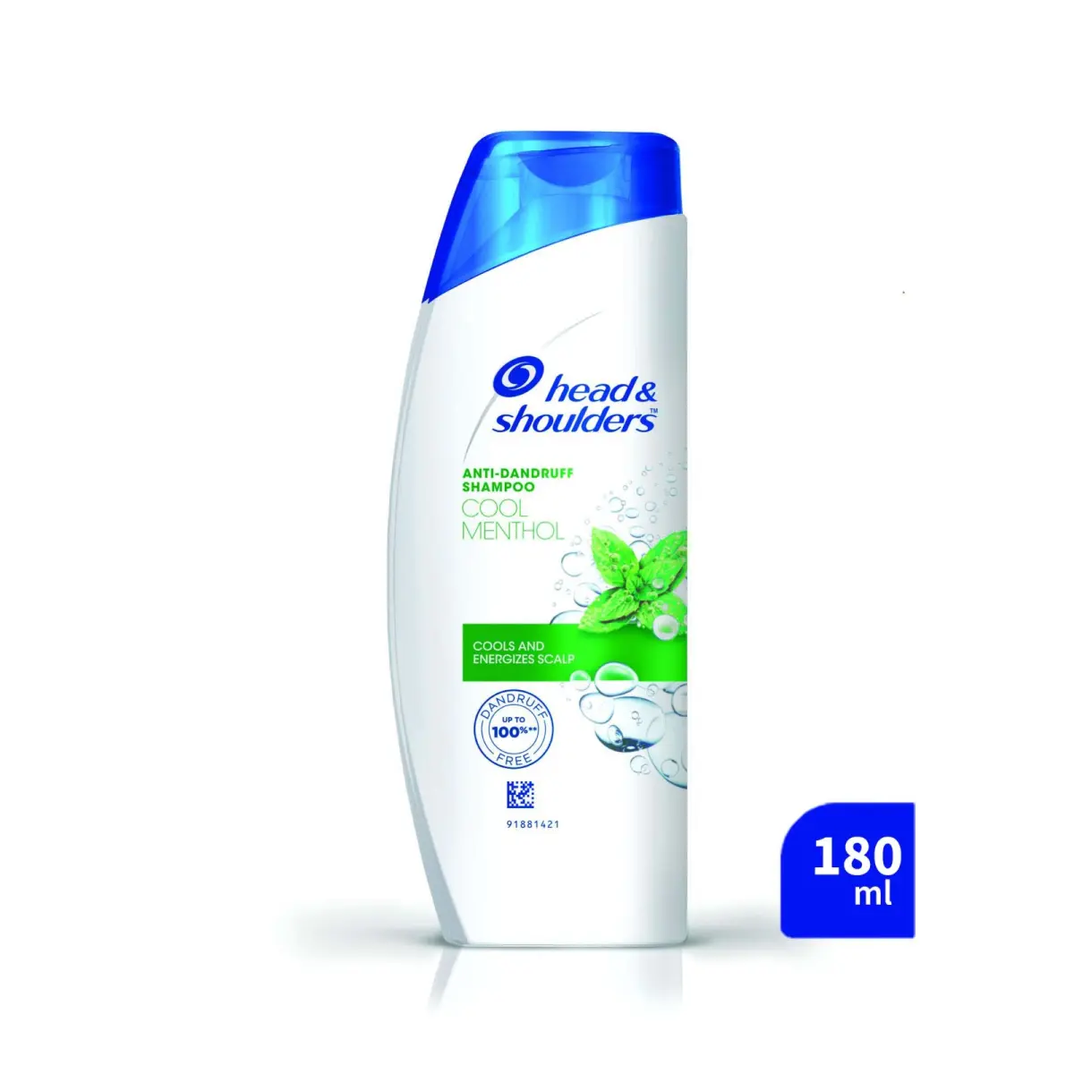 Head & Shoulders Cool Menthol Anti-Dandruff Shampoo (180 ml)