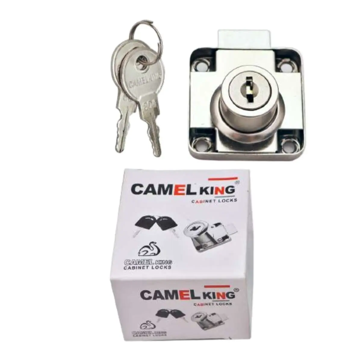 CAMEL KING Heavy Duty Cabinet & Drawer Lock with Keys