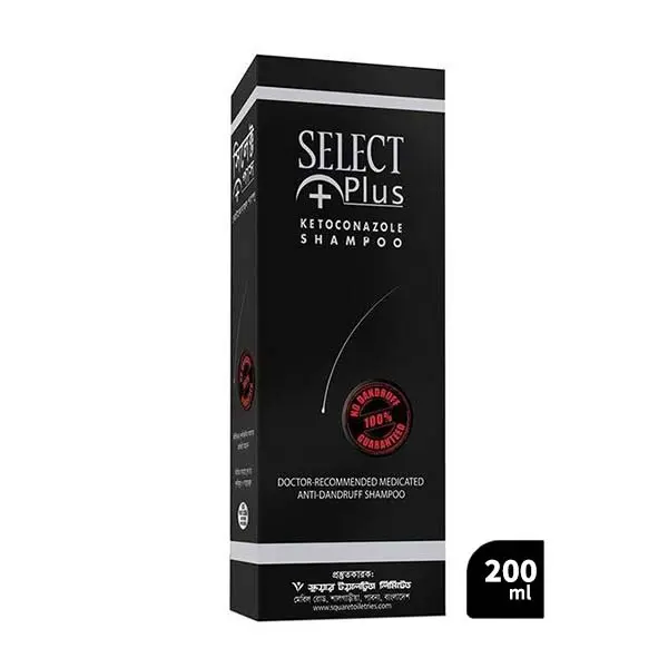 Select Plus Ketoconazole Anti-Dandruff Shampoo (200 ml)