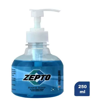 Zepto Liquid Hand Soap Pump Bottle - 250ml